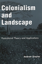 Colonialism and landscape : postcolonial theory and applicationsColonialism and landscapeColonialism and landscape : postcolonial theory and conservation/development applicationsColonialism and landscape : environmental conservation and development theory. Post colonial theory and applications