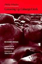 Canoeing up Cabarga Creek : Buddhist poems, 1955-1986