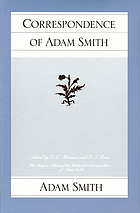 The Glasgow Edition of the works and correspondence of Adam Smith
