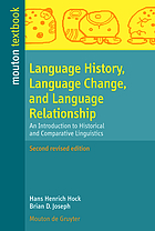 Language history, language change, and language relationship : an introduction to historical and comparative linguistics