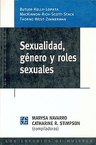 Sexualidad, género y roles sexuales