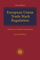 European Union Trade Mark Regulation : (EU) 2017/1001