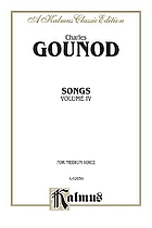 Songs : for medium voice. Volume IV