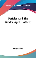 Pericles and the golden age of Athens