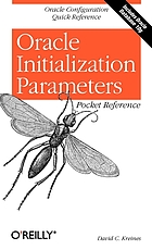 Oracle initialization parameters : pocket reference