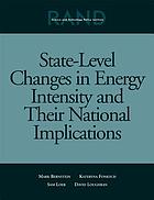 State level changes in energy intensity and their national implications