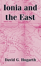 Ionia and the East; six lectures delivered before the University of London