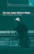 The East Asian welfare model : welfare Orientalism and the state