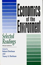 Economics of the environment : selected readings