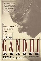 The Gandhi reader; a source book of his life and writings
