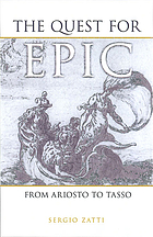 The quest for epic : from Ariosto to Tasso
