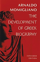 The development of Greek biography