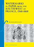 Watermarks in paper from the South-West of France, 1560-1860