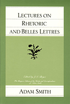 Lectures on rhetoric and belles lettres