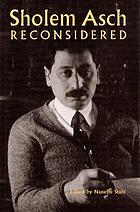 Sholem Asch reconsidered