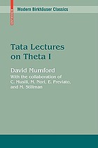 Tata lectures on Theta. I