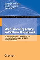 Model-driven engineering and software development : 7th International Conference, MODELSWARD 2019, Prague, Czech Republic, February 20-22, 2019 : revised selected papers