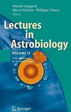 Lectures in astrobiology Lectures in astrobiology
