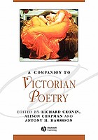 A companion to Victorian poetry