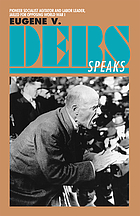 Eugene V. Debs speaks