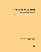 The last Arab Jews : the communities of Jerba, Tunisia