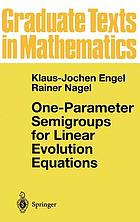 One-parameter semigroups for linear evolution equations