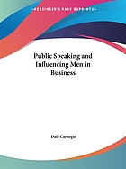 Public speaking and influencing men in business