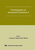 Proceedings of the 2nd international conference on fractography of advanced ceramics : held in Stará Lesná, October 3-6, 2004