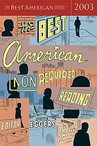 The best American nonrequired reading 2003