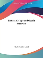 Etruscan magic & occult remedies