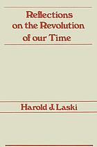 Reflections on the revolution of our time