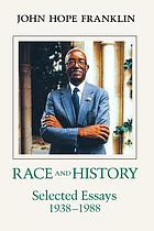 Race and history : selected essays 1938-1988