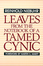 Leaves from the notebook of a tamed cynic