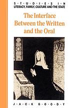 The interface between the written and the oral