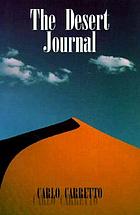 The desert journal : a diary, 1954-55
