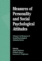 Measures of personality and social psychological attitudes