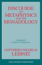 Discourse on metaphysics