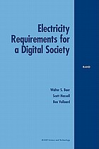 Electricity requirements for a digital society