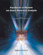 Handbook of modern ion beam materials analysis