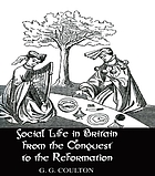 Social life in Britain from the conquest to the reformation