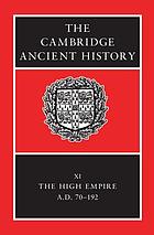 The Cambridge ancient history