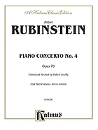 Concerto no. IV in D minor, 2 pianos, 4-hands