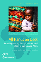 All hands on deck : reducing stunting through multisectoral efforts in Sub-Saharan Africa