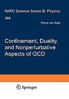 Confinement, duality, and nonperturbative aspects of QCD