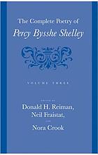 The complete poetry of Percy Bysshe Shelley