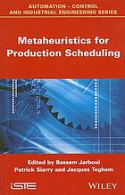 Metaheuristics for production scheduling