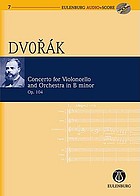 Concerto, B minor, for violoncello and orchestra, op. 104