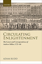 Circulating enlightenment : the career and correspondence of Andrew Millar, 1725-1768