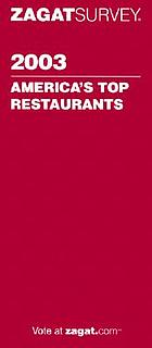 2003 America's top restaurants