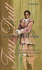 Toru Dutt : collected prose and poetry